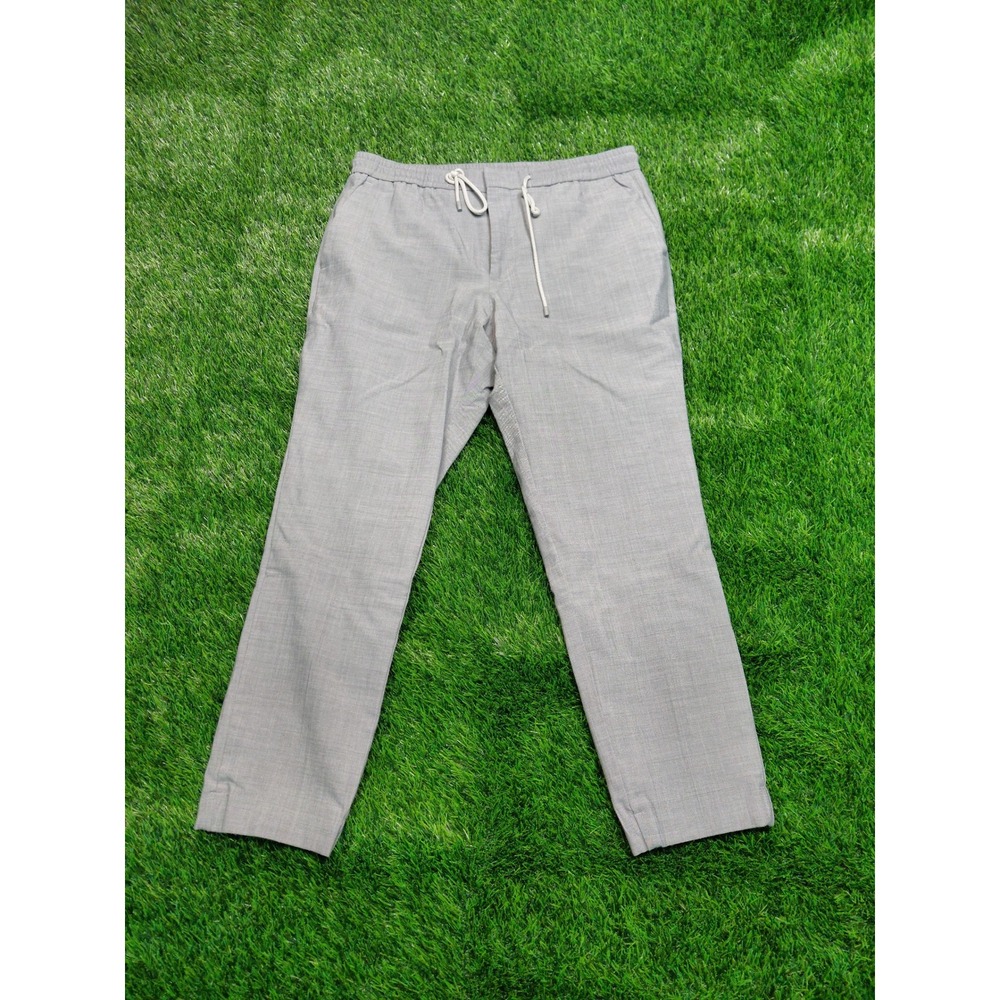 Express Dress Pants Mens 32x30 Gray Conscious Edit Slim Elastic Waist Joggers